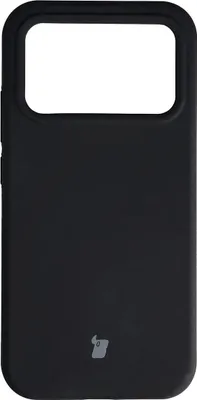 Produktbild von Silikon Handyhülle für Xiaomi POCO F8 Pro, Bizon Soft Case, Schwarz