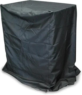 Image de Elzusha - Housse de protection ronde pour barbecue, en polyester, diamètre 90 x 120 cm. Imperméable et résistante aux UV