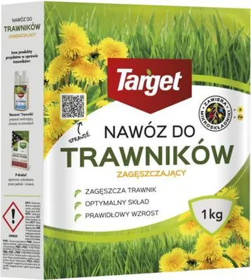 Zdjęcie produktu dla Nawóz do trawników zagęszczający z mikroskładnikami TARGET 1kg