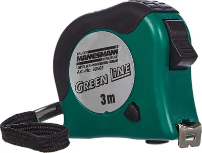 Produktbild von BRÜDER MANNESMANN Rollbandmaß Länge: 3,0 m
