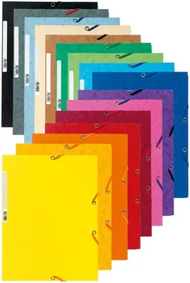 Produktbild von EXACOMPTA Eckspannermappe, DIN A4, Karton, farbig sortiert (Neu)