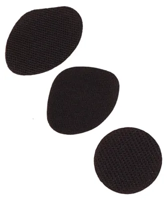 Productafbeelding van INF Zelfklevende, ademende reparatiepleisters voor schoenen, 30 stuks — Flexibele polyester-katoen netpleisters voor het repareren van sneakers, zwart