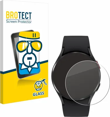 Produktbild von BROTECT Schutzglas für Samsung Galaxy Watch 4 (40mm) Displayschutz 9H Glas klar transparent