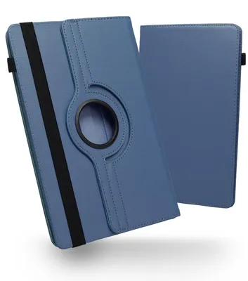 Produktbild von Schutzhülle 360 Drehbar Tablet Hülle 10 10,1 10,2 10,3 10,4 10,5 11 Zoll TascheFarben:Blau