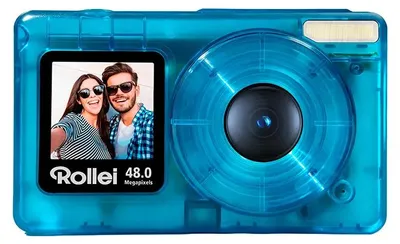 Imagen del producto de Rollei Compactline 12098, 48 MP, 8000 x 6000 píxeles, sensor CMOS, 4K Ultra HD, 103 g, color azul