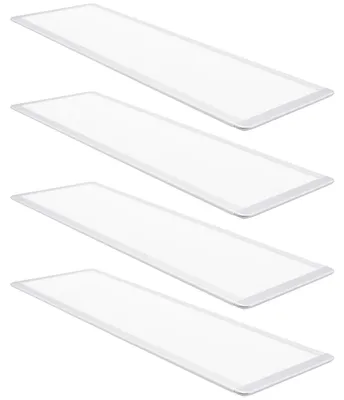 Image de kalb | Luminaire LED encastré Luminaire de cuisine Panneau Luminaire de cuisine Spot encastré dimmable Lot de 4 450 mm Blanc chaud