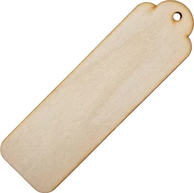 Obrázok produktu pre Drevená záložka 15x5cm č. 3 Dekor