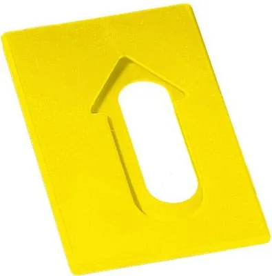 Produktbild von Kartenhülle "Plastic Card" standard-gelb