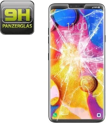Produktbild von 1x 9H Hartglasfolie für LG V40 ThinQ Panzerfolie Displayglas Schutzglas HD KLAR
