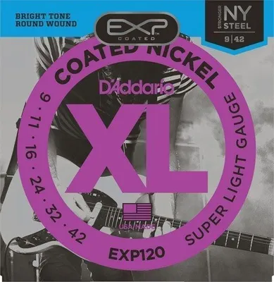 Zdjęcie produktu dla D'Addario EXP120 Struny do gitary elektrycznej