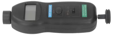 Produktbild von Digitaler Drehzahlmesser, 5-stelliges LCD-Display, tragbare Geschwindigkeitsanzeige, Kontakt und fotoelektrisch