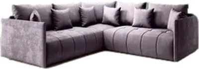 Produktbild von FURMEB24 - Ecksofa ASPEN L -245 x 225 cm, Sofa mit Schlaffunktion und Bettzeugablage, Ecksofa mit Kissen,  Wohnzimmer, L-Sofa, Rechts