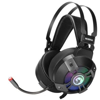 Produktbild von Marvo HG9015G, Kabelgebunden, Gaming, 20 - 20000 Hz, 640 g, Kopfhörer, Schwarz