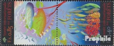 Produktbild von Briefmarken UNO - Genf 2011 Mi 778-779 Paar (kompl.Ausg.) postfrisch Jahr der Wälder