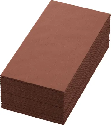 Produktbild von Duni 202860, Braun, Seidenpapier, Einfarbig, 400 mm, 400 mm, 250 Stück(e)
