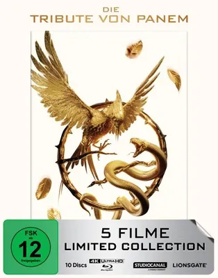 Produktbild von Die Tribute von Panem - 5 Filme Limited Collection (5 4K-UHDs+5 Blu-rays)