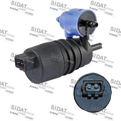Produktbild von SIDAT Waschwasserpumpe für VW Transporter IV Bus (70B, 70C, 7DB, 7DK, 70J, 70K, 7DC, 7DJ) 5.5172