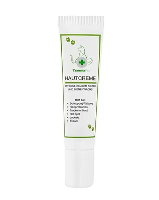 Produktbild von TraumaPet Hautcreme mit kolloidalem Silber für Hunde & Katzen, 15 ml