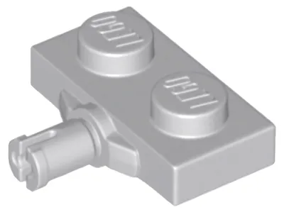 Obrázok produktu pre LEGO sivá doska modifikovaná 1 x 2 (66897) – nová
