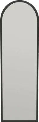 Produktbild von Spiegel Dpolon, Spiegel mit Rahmen, Wanddekorationsartikel, Spiegeldekoration, 50x2h160 cm, Schwarz