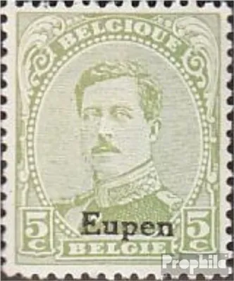 Produktbild von Briefmarken Belgische Post Eupen 1920 Mi 3A I gestempelt Albert I.