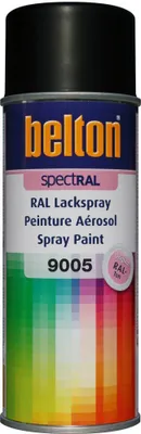 Produktbild von Belton Spectral Lackspray 400 ml tiefschwarz seidenglanz