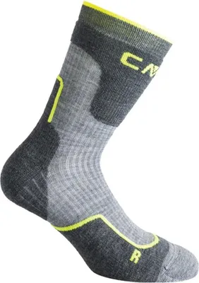 Produktbild von Cmp Trekking Wool Mid 3i49174 Socken Grün,Grau EU 25-27 Jungen,Mädchen Grün,Grau EU 25-27