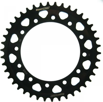 Produktbild von Stahl-Kettenrad Supersprox 520 - 42Z (schwarz) RFE-245/2:42-BLK|ID 130,0 LK 150,0 6-Loch/6-Loch