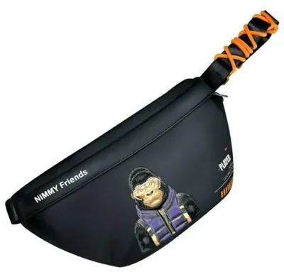 Obrázok produktu pre NIMMY crossbody COOL&CUTE 2.0 Gorilla black