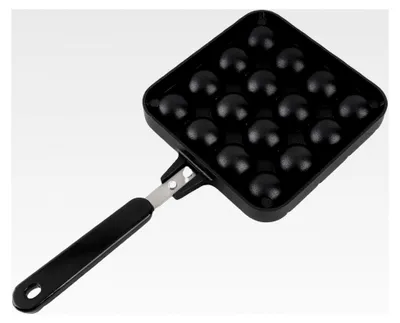 Produktbild von Takoyaki-Pfanne mit Antihaftbeschichtung, Grillplatte für Takoyaki und runde Pfannkuchen