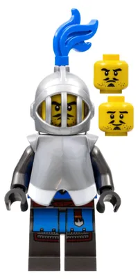 Obrázek produktu pro LEGO Minifigurka: Hrad v lese, Černý sokol, rytíř (bdp011) –