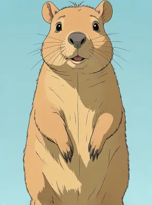 Immagine prodotto di Capibara - Cartone animato - Poster 61x91,5 cm