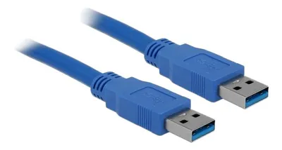 Productafbeelding van Delock 83121 DELOCK USB3.0 Kabel A -> A St/St 0.50m blau