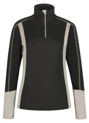 Produktbild von Icepeak FARIBAULT Damen Funktions- Skipullover schwarz/weiß schwarz/weiß XL