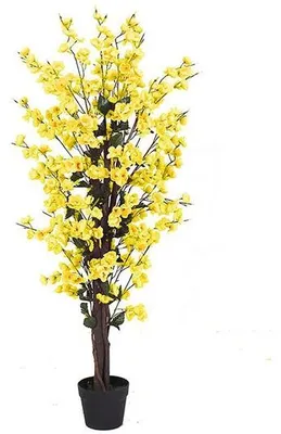 Obrázek produktu pro Žlutá umělá květina, 120 cm