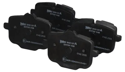 Produktbild von VALEO Bremsbeläge Satz Hinten für BMW 5 Touring (F11) 302137A