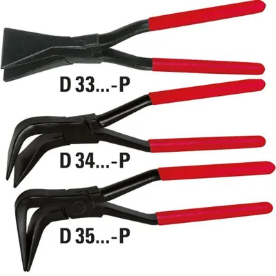 Zdjęcie produktu dla Szczypce do zagniatania Bessey, wygięte pod kątem 45° (uchwyty pokryte PVC) D341-60-P
| D341-60-P