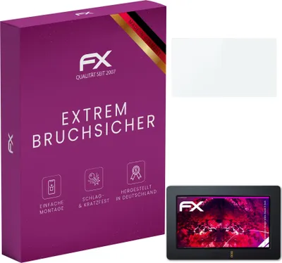 Produktbild von atFoliX FX-Hybrid-Glass Displayfolie kompatibel mit Blackmagic Design Video Assist (5 Inch) Glasfolie