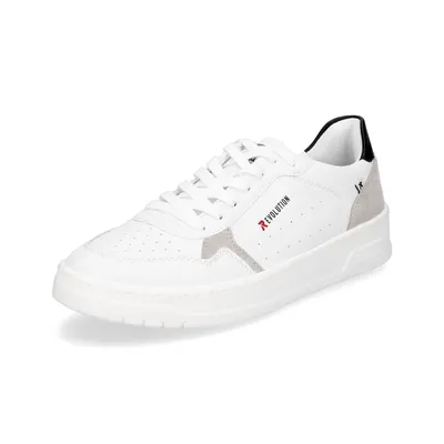 Produktbild von Rieker Evolution Herren Leder Sneaker weiß