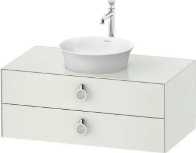 Produktbild von DURAVIT WT4991036360010 WTU wandh.White Tulip,2Schk.,m.Griff