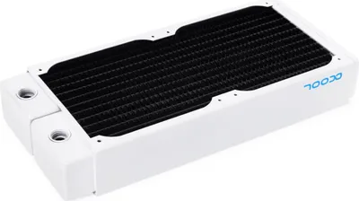 Obrázek produktu pro Alphacool 18647 - Radiator - Kupfer - Stahl - Schwarz - Weiß - 1/4" - 60 °C - 0,8 bar