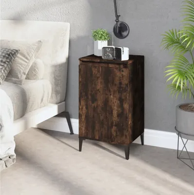 Obrázek produktu pro vidaXL Noční stolek Smoked Oak 40x35x70 cm výrobek ze dřeva