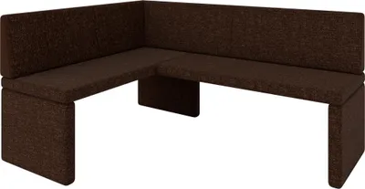 Image de Banc d'angle AKIKO Corner Bench 128x168 gauche - Ensemble de banc d'angle pour votre salle à manger, cuisine moderne, coin salon, coin repas. Parfait pour la cuisine, le bureau et la réception. Fabrication solide et robuste. Easy Care