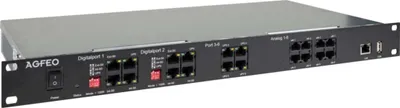 Produktbild von AGFEO Telefonanlage ES548IT(19"-Gehäuse)