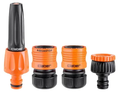 Produktbild von Claber Spritzenset 5-teilig Starter Set 1/2"