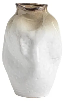 Produktbild von HOMLA ATELYA-Vase, geformt mit Farbverlaufseffekt, aus Keramik, 14,7 x 12,8 x 21,5 cm
