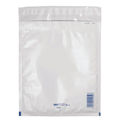 Produktbild von Vereinigte Papierwarenfabriken 5/E Luftpolstertaschen für DIN C5 weiß - Bürokleinmaterial