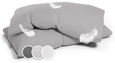 Produktbild von Sleepwise Weicher Kissenbezug 40 x 80, 1500TC Getestet, 2er-Set Microfaser-Kissenbezug 40x80 cm, Flauschige Kissenbezüge Hypoallergen & Atmungsaktiv, 40x80cm Kissenbezug mit Reißverschluss