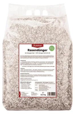 Produktbild von 1 x 12,5 kg Ruemar Rasendünger (12,5 kg)