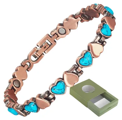 Produktbild von Solidchoice – Magnetisches Kupferarmband für Damen, in einer n Geschenkbox